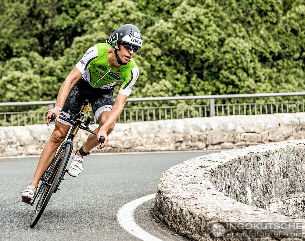 Markus Fachbach mit starker Radzeit auf Platz 2 (c) Ingo Kutsche